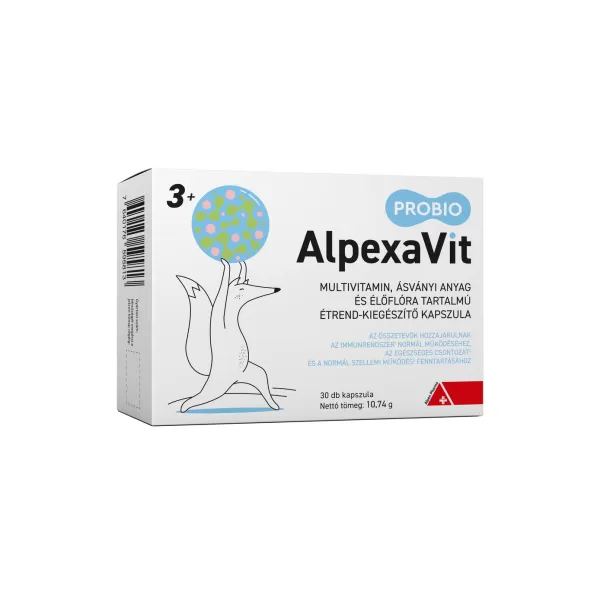 Alpexavit probio 3+ kapszula 30db