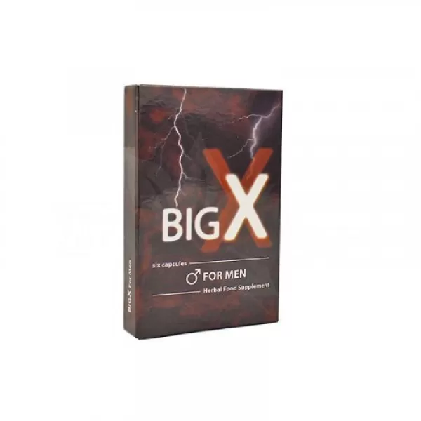 Bigx For men növényi étrendkiegészítő férfiaknak 6 db