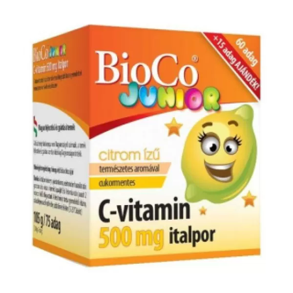 C-vitamin junior 500 mg italpor 75 adag 105 g