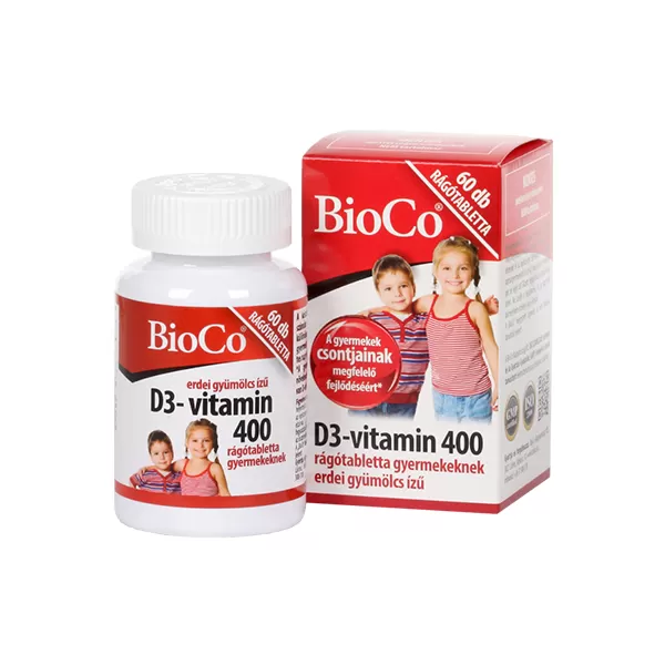 BioCo D3-vitamin 400 kapszula 60 db