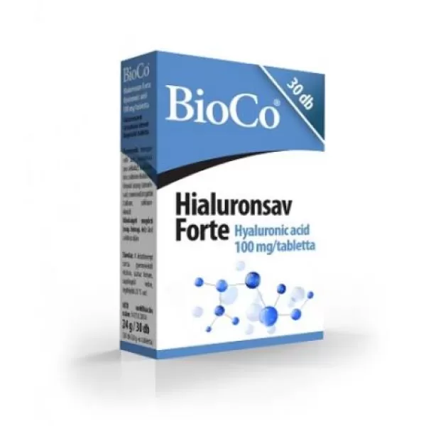 BioCo Hialuronsav forte kapszula 30 db