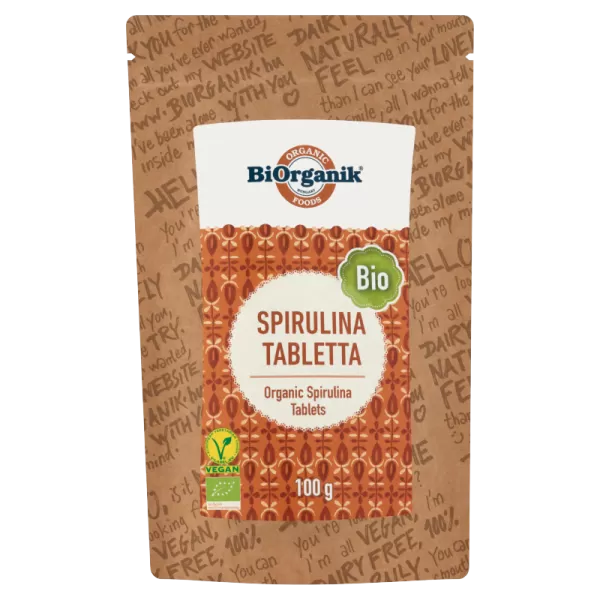 Biorganik Bio spirulina tabletta 100 g