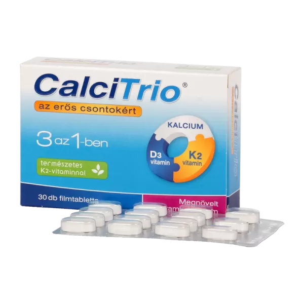 Kalcium+k2+d3-vitamin filmtabletta 30 db