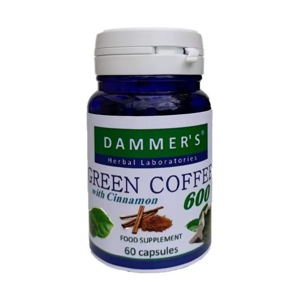 Dammer's Green coffee 600 zöld kávé+fahéj 600 kapszula 60 db