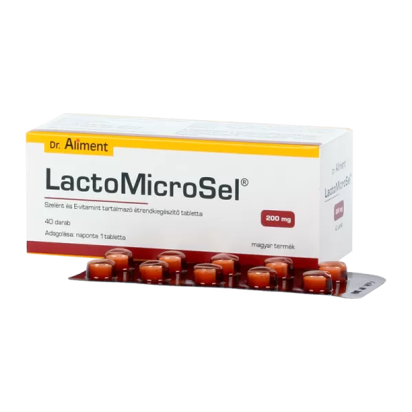 Dr.aliment Lactomicrosel tabletta 40 db