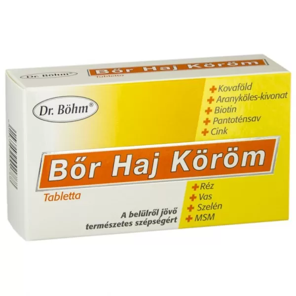 Dr.böhm Bőr haj köröm tabletta 60 db