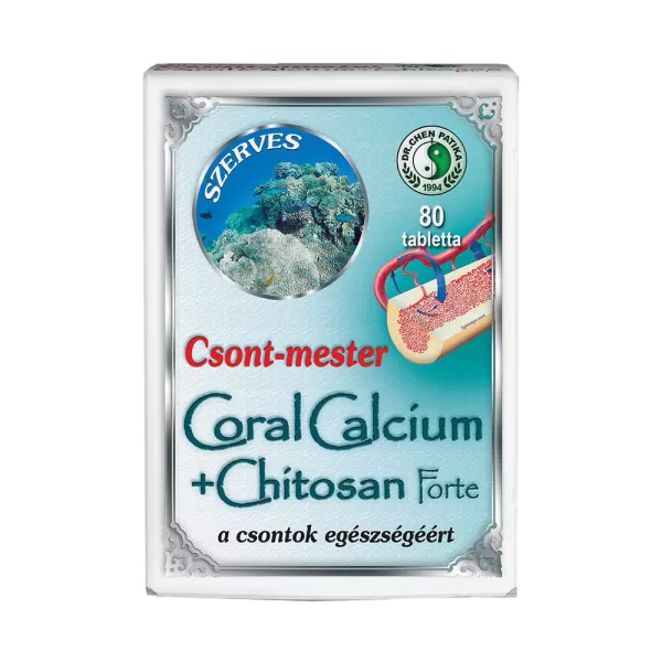 Csont-mester coral calcium forte tabletta 80 db