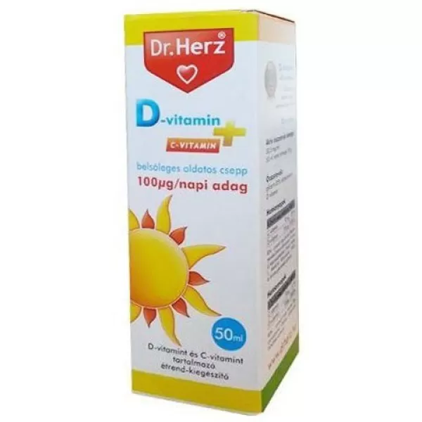 Dr.Herz D-vitamin csepp 50 ml
