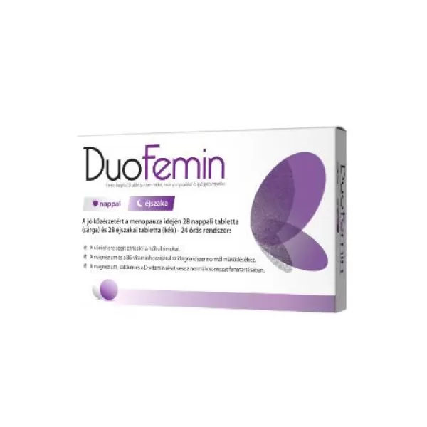 Duofemin Étrendkiegészítő tabletta 28+28 56 db