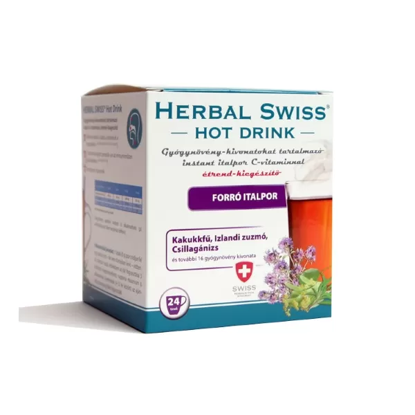 Herbal Swiss Hot drink instant italpor 24 x