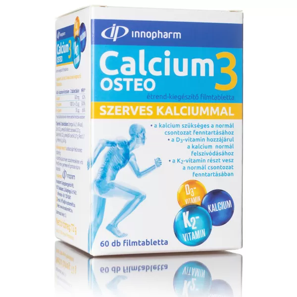Innopharm Calcium3 osteo étrend-kiegészítő filmtabletta 60 db