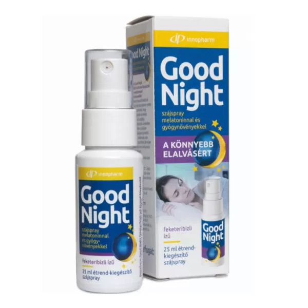 Innopharm Good night szájspray melatoninnal és gyógynövényekkel 25 ml
