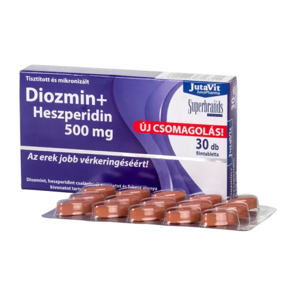 Jutavit Diozmin+heszperidin tabletta 500mg 30 db