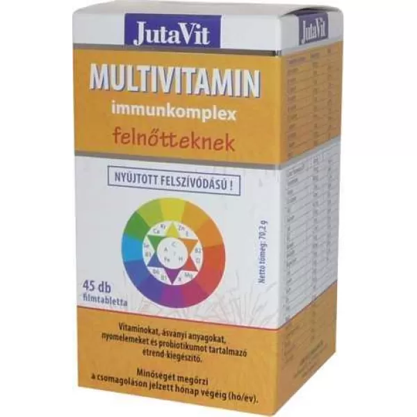 Multivitamin immunkomplex tabletta felnőtt 45 db