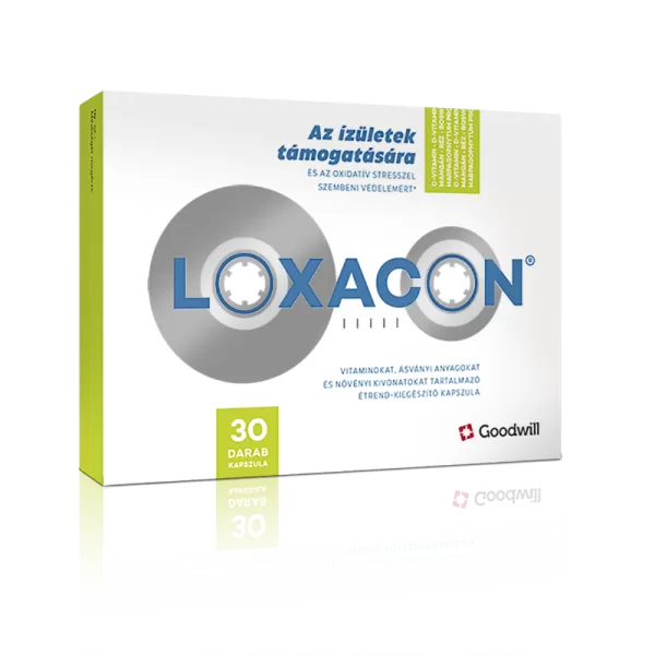 Loxacon izületek támogatásért és oxidatív stesszel szembeni védelemért 60db