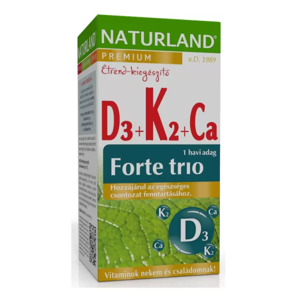 Naturland D3+k2+ca forte trio 30 db