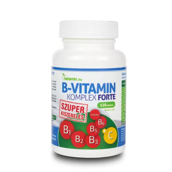 Netamin B-vitamin komplex forte 120 db