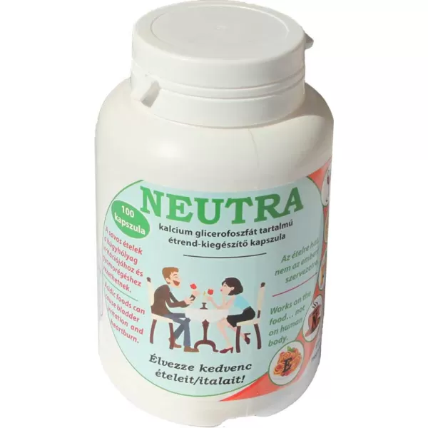 Neutra Kalcium glicerofoszfát tartalmú étrend-kiegészítő kapszula 100 db