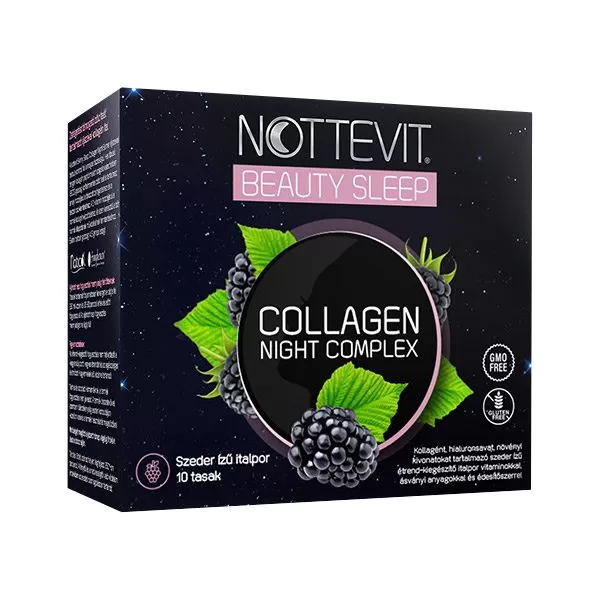 Nottevit beauty sleep collagen night complex szeder ízű italpor 10db