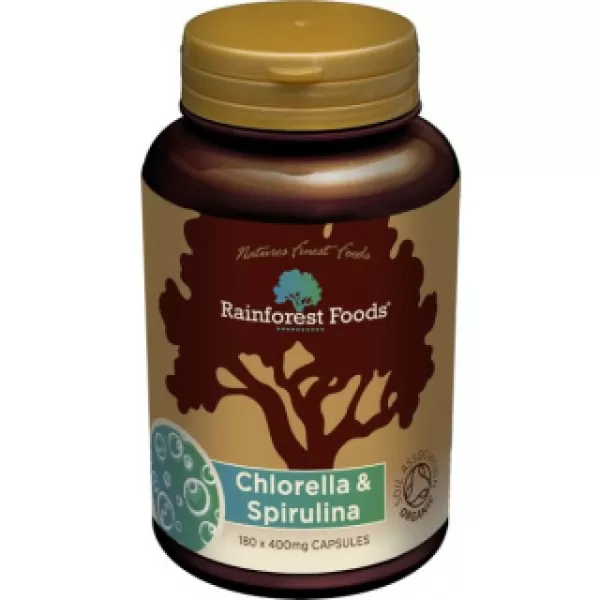 Foods bio chlorella és spirulina tabletta 500mg 300 db