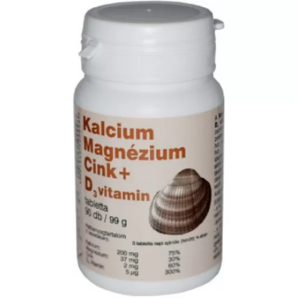 Kalcium magnézium cink tabletta 90 db