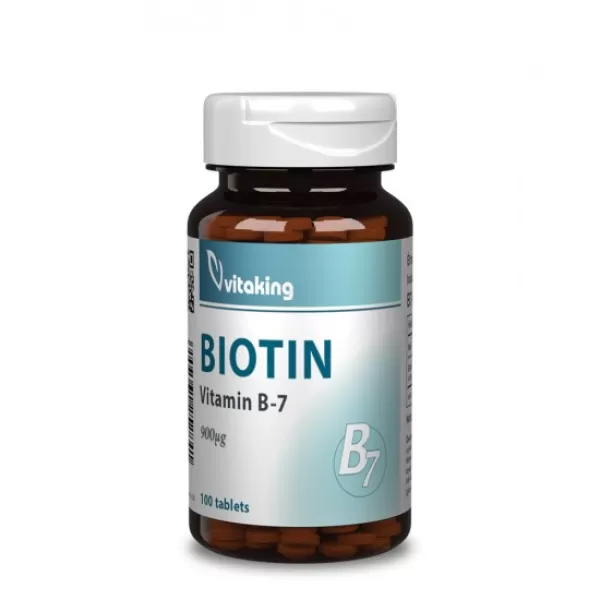 Vitaking biotin tabletta 100 db