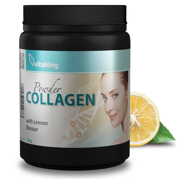 Vitaking Collagen powder lemon - citromos ízű kollagén por 330 g