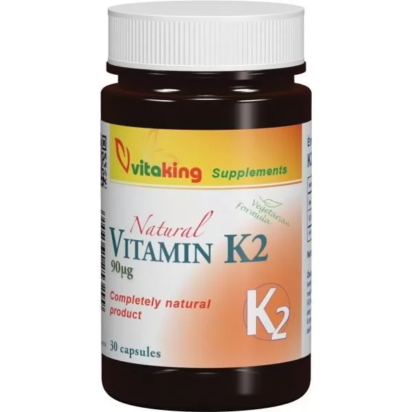 Vitaking K2 vitamin 90mcg kapszula 30 db