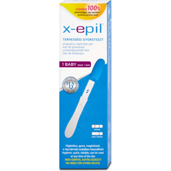 X-Epil terhességi gyorsteszt pen exkluzív 1 db