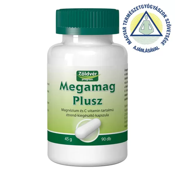 Megamag plusz mg+c vitamin kapszula 90 db