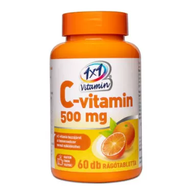 c-vitamin 500mg rágótabletta 60 db