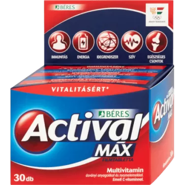 Actival max multivitamin filmtabletta 30 db