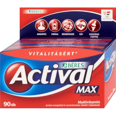 Actival max multivitamin filmtabletta 90 db