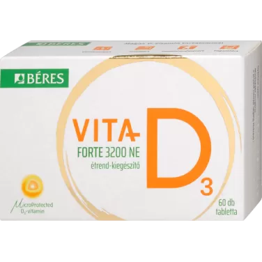 Vita-D3 forte 3200 NE tabletta 60 db