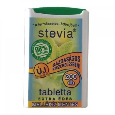 Stevia tabletta 200 db