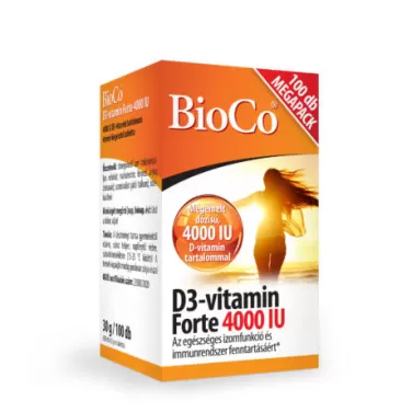 D3-vitamin forte 4000iu tabletta 100 db