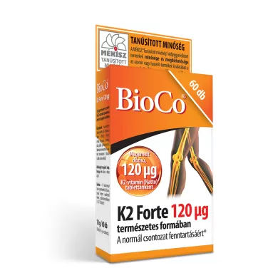 K2 vitamin forte tabletta 60 db