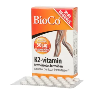 K2 vitamin tabletta 90 db