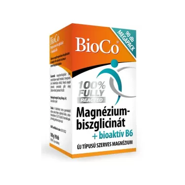 magnézium-biszglicinát+bioaktív b6-vitamin megapack tabletta 90 db