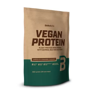 Vegan protein csoki-fahéj ízű fehérje italpor 500 g