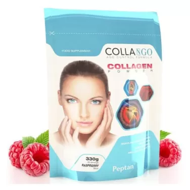 Collagen (kollagén) por málnás ízű 330 g