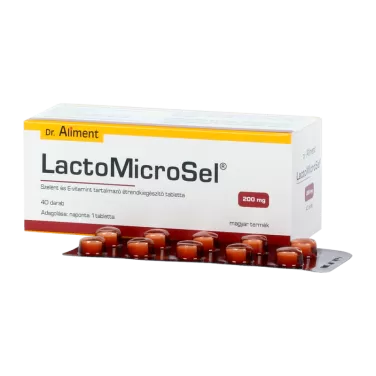 Lactomicrosel tabletta 40 db