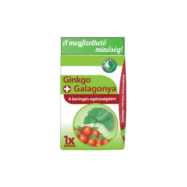 Ginkgo galagonya kapszula 30 db