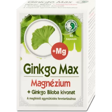 Ginkgo max kapszula magnéziummal 60 db