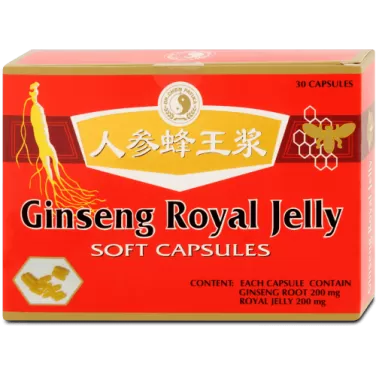Ginseng royal jelly lágyzselatin kapszula 30 db