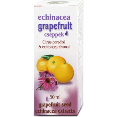 Grapefruit cseppek echinaceával 30 ml