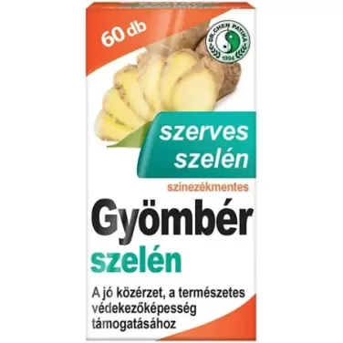 gyömbér szelén kapszula 60 db