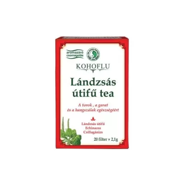Kohoflu lándzsás útifű teakeverék 20x2,1g