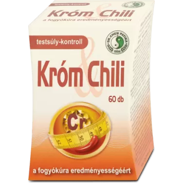Króm és chili kapszula a fogyókúra eredményességéért 60 db
