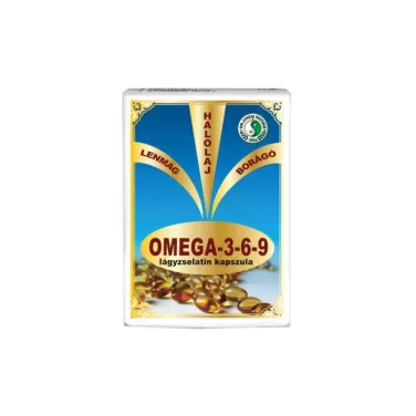 Omega-3-6-9 lágyzselatin kapszula 30 db